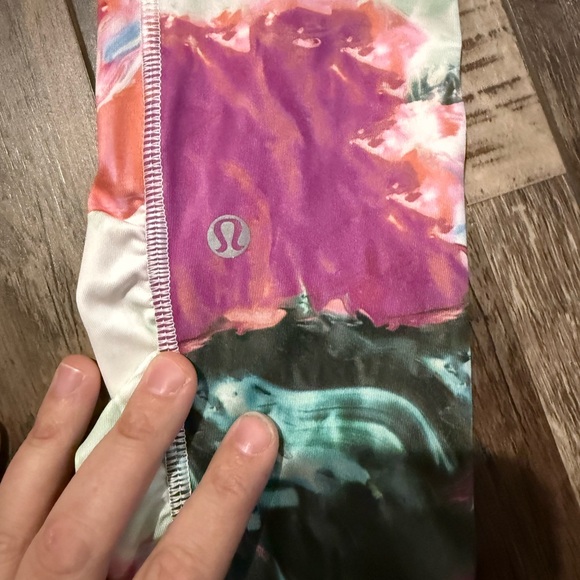 Lululemon Abstract Multicolor Leggings - Picture 3 of 5